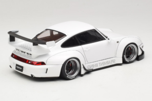 Porsche 911 993 RWB Bílý Gun Grey Wheels AUTOart 1:18 78150 Kompozit – obrázek 3 z 8