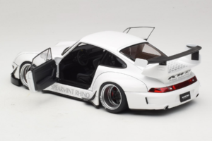 Porsche 911 993 RWB Bílý Gun Grey Wheels AUTOart 1:18 78150 Kompozit – obrázek 5 z 8