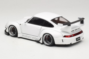 Porsche 911 993 RWB Bílý Gun Grey Wheels AUTOart 1:18 78150 Kompozit – obrázek 7 z 8