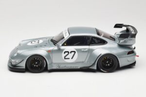 Porsche 911 993 RWB Yuiitsumuni Stříbrný GT Spirit 1:18 GT522 Pryskyřice – obrázek 3 z 6