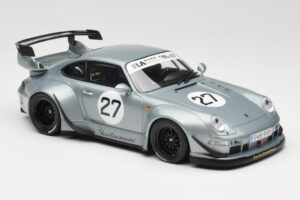 Porsche 911 993 RWB Yuiitsumuni Stříbrný GT Spirit 1:18 GT522 Pryskyřice – obrázek 4 z 6