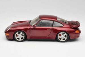Porsche 911 993 Turbo Arena Červený Metalíza UT Models 1:18 27811 Kov – obrázek 4 z 8