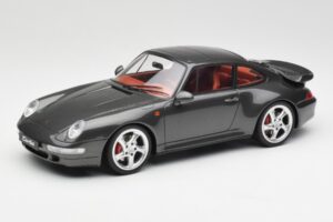 Porsche 911 993 Turbo Šedý GT Spirit 1:18 GT051 Pryskyřice