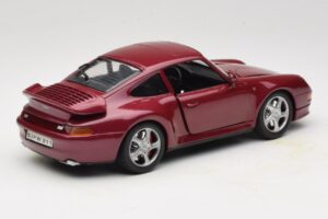 Porsche 911 993 Turbo Červený Anson 1:18 30320-W Kov – obrázek 3 z 8