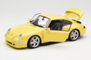 Porsche 911 993 Turbo S Žlutý UT Models 1:18 27836 Kov – obrázek 2 z 8