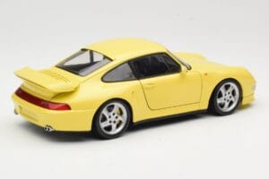Porsche 911 993 Turbo S Žlutý UT Models 1:18 27836 Kov – obrázek 3 z 8