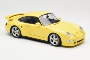Porsche 911 993 Turbo S Žlutý UT Models 1:18 27836 Kov – obrázek 6 z 8