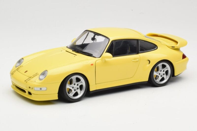 Porsche 911 993 Turbo S Žlutý UT Models 1:18 27836 Kov