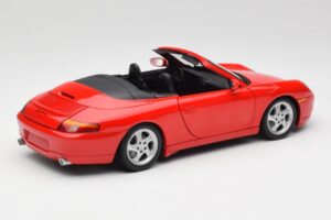 Porsche 911 996 Kabriolet Červený Gate 1:18 1051 Kov – obrázek 3 z 8