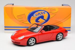 Porsche 911 996 Kabriolet Červený Gate 1:18 1051 Kov – obrázek 8 z 8