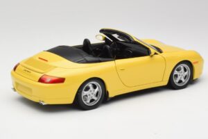 Porsche 911 996 Kabriolet Speed Žlutý UT Models 1:18 27906 Kov – obrázek 3 z 8