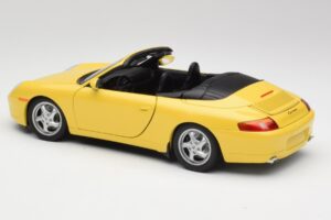 Porsche 911 996 Kabriolet Speed Žlutý UT Models 1:18 27906 Kov – obrázek 7 z 8