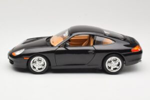 Porsche 911 996 Carrera Černý Bburago 1:18 3385-M2 Kov – obrázek 4 z 8