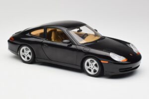Porsche 911 996 Carrera Černý Gate 1:18 1043 Kov – obrázek 6 z 8
