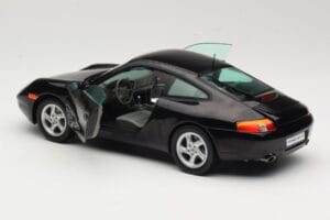 Porsche 911 996 Carrera Černý Sun Star 1:18 1202 Kov – obrázek 5 z 8