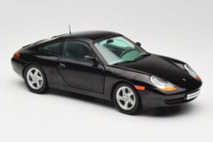Porsche 911 996 Carrera Černý Sun Star 1:18 1202 Kov – obrázek 6 z 8