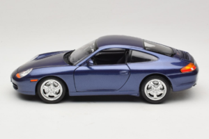 Porsche 911 996 Carrera Modrý Bburago 1:18 WAP02100897 Kov – obrázek 4 z 8