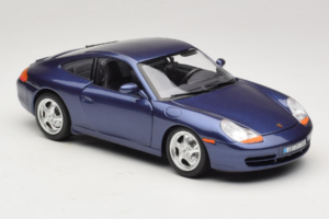 Porsche 911 996 Carrera Modrý Bburago 1:18 WAP02100897 Kov – obrázek 6 z 8