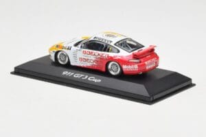 Porsche 911 996 GT3 Cup #1 M. Becker Carrera Cup 2003 Minichamps 1:43 WAP02007210 Kov – obrázek 3 z 4