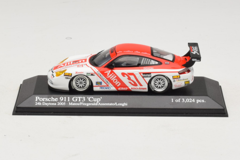 Porsche 911 996 GT3 Cup #37 Matos / Fitzgerald Rolex 24 at Daytona 2005 Minichamps 1:43 400056237 Kov