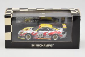 Porsche 911 996 GT3 Cup #93 L. Luhr / G. Maassen / E. Collard 24 Hours of Le Mans 2003 Minichamps 1:43 S5527 Kov – obrázek 4 z 4