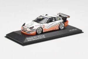Porsche 911 996 GT3 Cup #2 VIP Car 2000 Minichamps 1:43 WAP020XXX15 Kov – obrázek 2 z 4