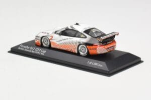 Porsche 911 996 GT3 Cup #2 VIP Car 2000 Minichamps 1:43 WAP020XXX15 Kov – obrázek 3 z 4