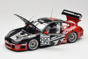 Porsche 911 996 GT3 RS #290 N. Bartels / H. Jacksties / F. Lorenzo Yokohama 24 Hours of Nurburgring 2003 AUTOart 1:18 80372 K – obrázek 2 z 8