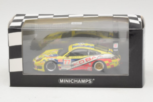 Porsche 911 GT3 RS #77 Konopka / McCormick 12 Hours of Sebring 2007 Minichamps 1:43 400076977 Kov – obrázek 5 z 5
