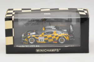 Porsche 911 996 GT3 RS #83 Rosa / Babini 24 Hours of Le Mans 2001 Minichamps 1:43 400016983 Kov – obrázek 4 z 4