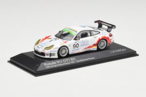 Porsche 911 996 GT3 RS #90 T2M J. Ickx / P. Rabineau 1000km Spa 2004 Minichamps 1:43 400046980 Kov – obrázek 2 z 4