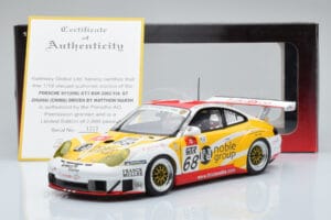 Porsche 911 996 GT3 RSR #68 M. Marsh FIA GT Zhuhai 2005 AUTOart 1:18 80582 Kov – obrázek 8 z 8