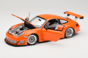 Porsche 911 996 GT3 RSR Oranžový ALMS 2004 Minichamps 1:18 100046402 Kov – obrázek 2 z 8