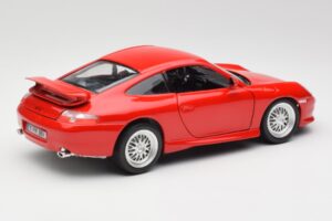 Porsche 911 996 GT3 Strasse Červený Bburago 1:18 30395 Kov – obrázek 3 z 8