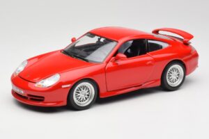 Porsche 911 996 GT3 Strasse Červený Bburago 1:18 30395 Kov
