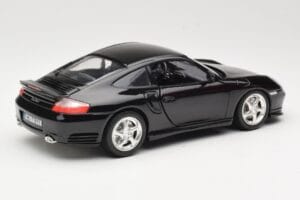 Porsche 911 996 Turbo Černý Bburago 1:18 3367 Kov – obrázek 3 z 8