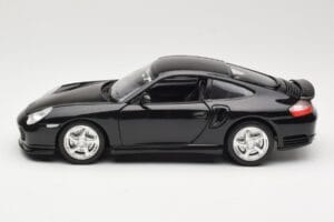 Porsche 911 996 Turbo Černý Bburago 1:18 3367 Kov – obrázek 4 z 8