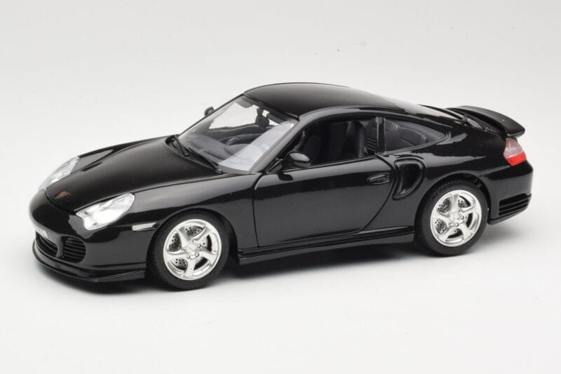 Porsche 911 996 Turbo Černý Bburago 1:18 3367 Kov