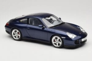 Porsche 911 996.2 Carrera 4S Tmavě Modrý GT Spirit 1:18 GT938 Pryskyřice – obrázek 4 z 6