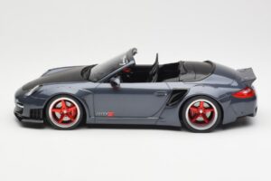 Porsche 911 997 Kabriolet Liberty Walk Šedý GT Spirit 1:18 GT463 Pryskyřice – obrázek 3 z 6