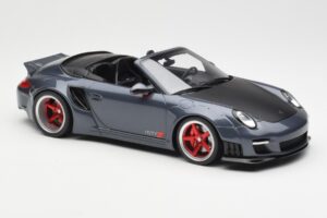 Porsche 911 997 Kabriolet Liberty Walk Šedý GT Spirit 1:18 GT463 Pryskyřice – obrázek 4 z 6