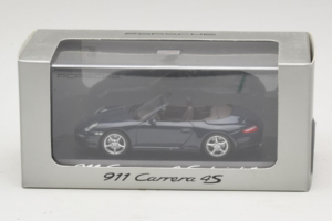 Porsche 911 997 Carrera 4 Kabriolet Tmavě Modrý Minichamps 1:43 WAP02015216-R1 Kov – obrázek 4 z 4