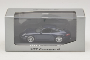 Porsche 911 997 Carrera 4 Dark Blue Metallic Minichamps 1:43 WAP02010016 Kov – obrázek 3 z 3