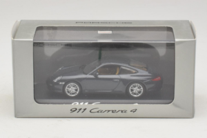 Porsche 911 997 Carrera 4 Dark Blue Metallic Minichamps 1:43 WAP02001518 Kov – obrázek 4 z 4