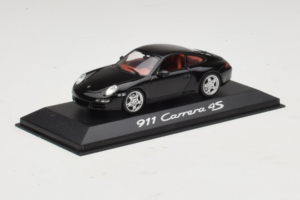 Porsche 911 997 Carrera 4S Černý Minichamps 1:43 WAP02010116 Kov – obrázek 2 z 4