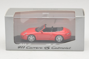 Porsche 911 997 Carrera 4S Kabriolet Červený Minichamps 1:43 WAP02015316 Kov – obrázek 4 z 5