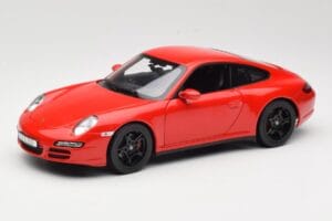 Porsche 911 997 Carrera 4S Červený Norev 1:18 187510 Kov