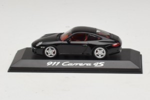 Porsche 911 997 Carrera 4S Tmavě Modrý Minichamps 1:43 WAP02011615 Kov