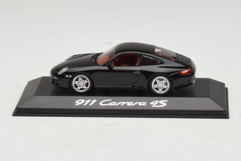Porsche 911 997 Carrera 4S Tmavě Modrý Minichamps 1:43 WAP02011615 Kov