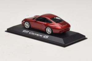 Porsche 911 997 Carrera 4S Červený Minichamps 1:43 WAP02001718 Kov – obrázek 3 z 4